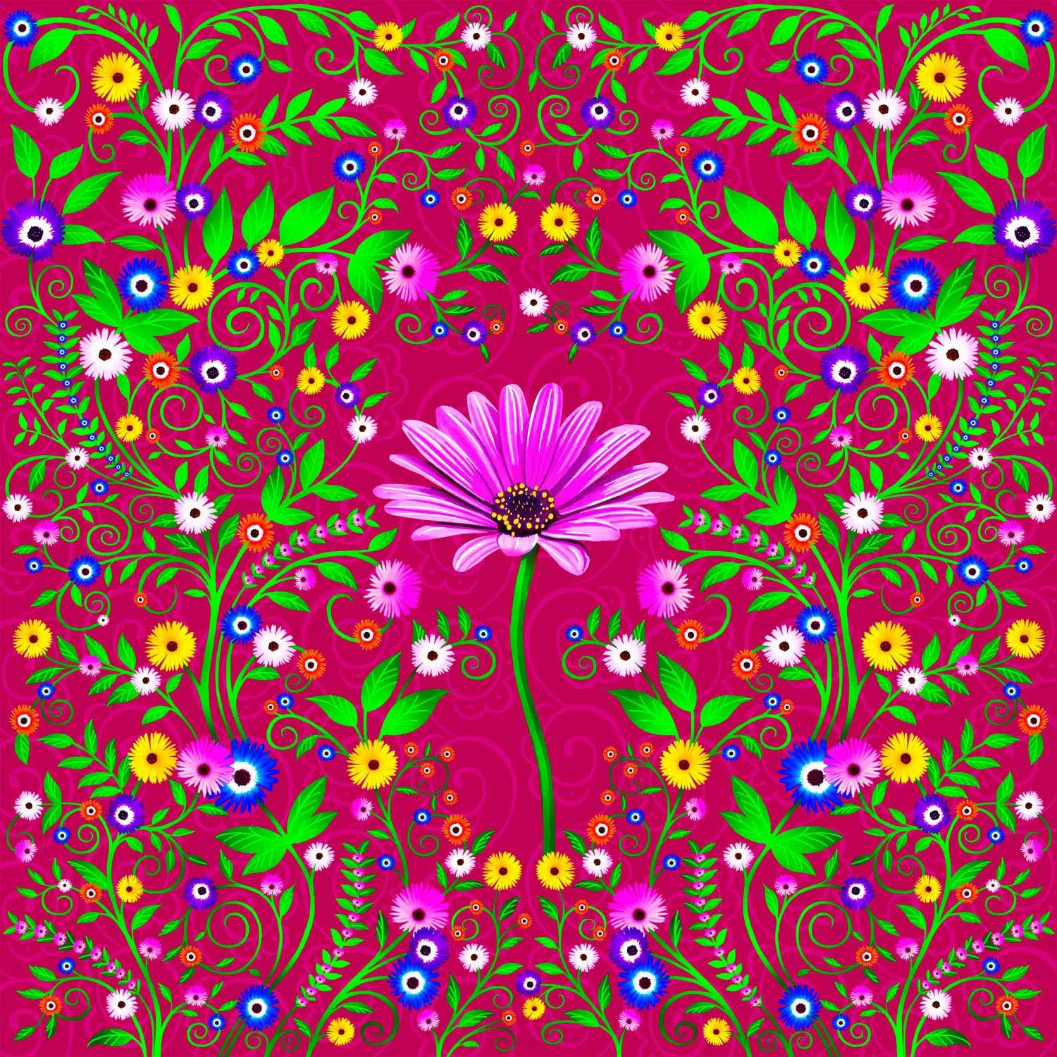 PINK BLOOM – Design Ref. 2558