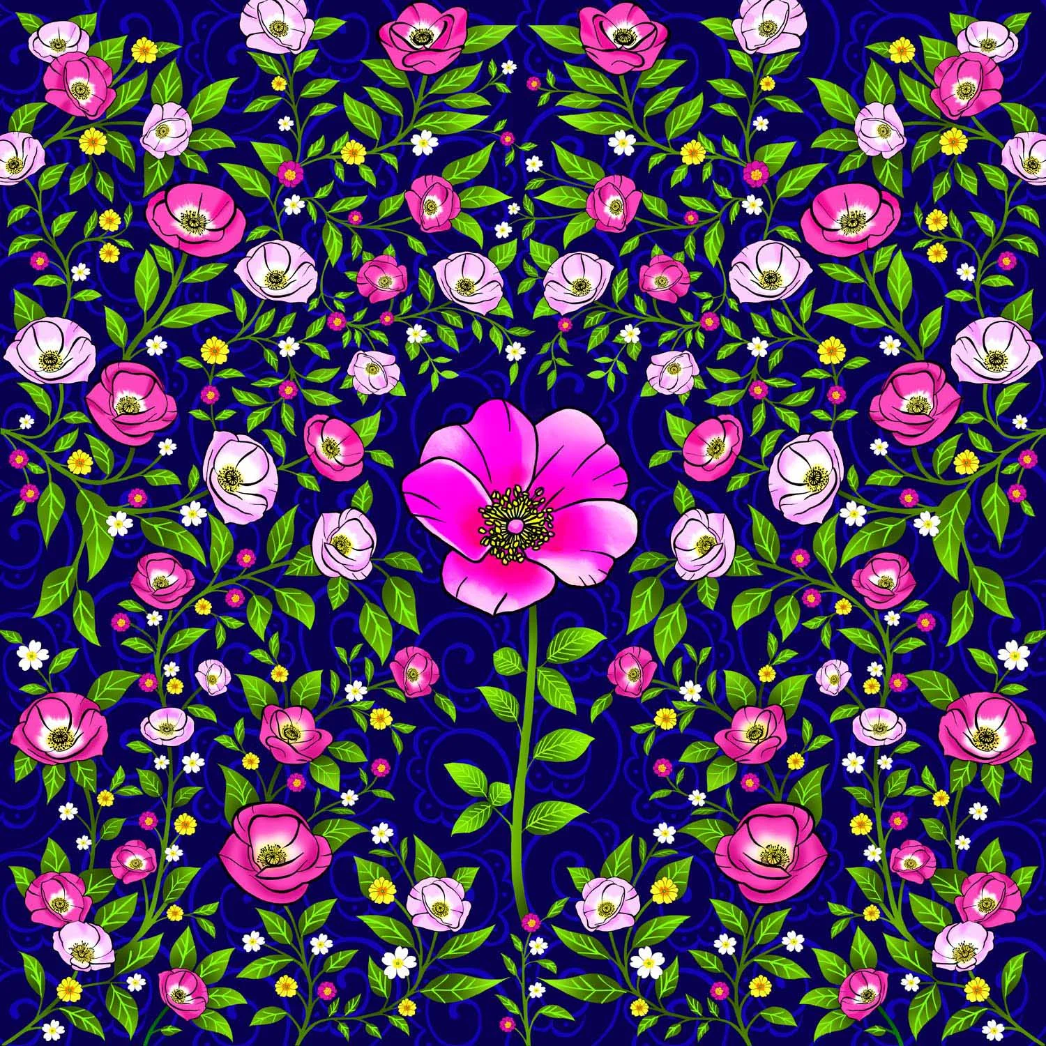 WILD ROSE – Design Ref. 2562