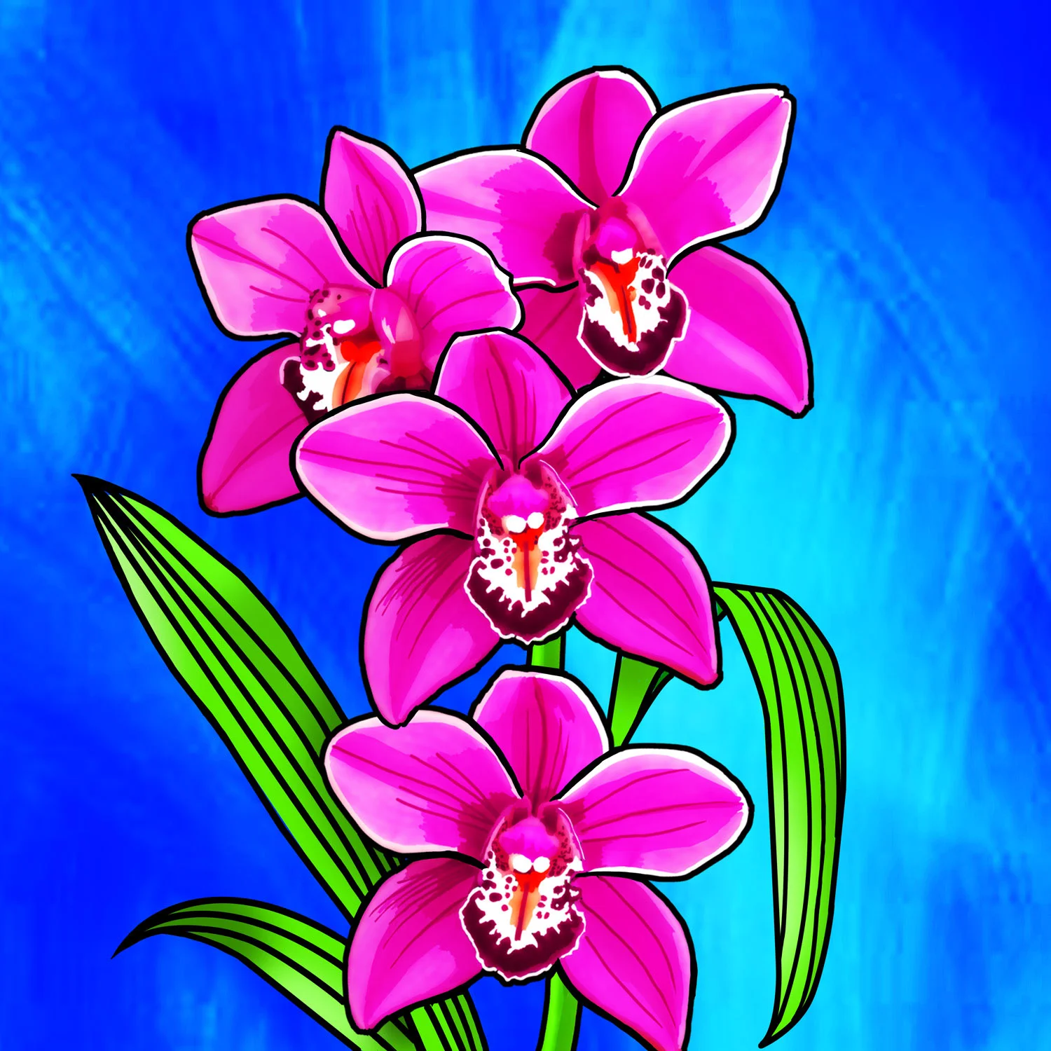 ORGANIC ORCHID – Design Ref. 2610