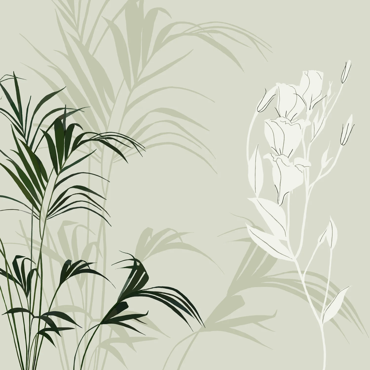 GRASS SILHOUETTE – Design Ref. 1658