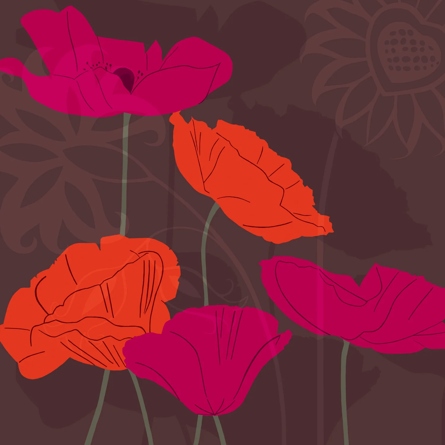VARYING SHADES – Design Ref. 1917