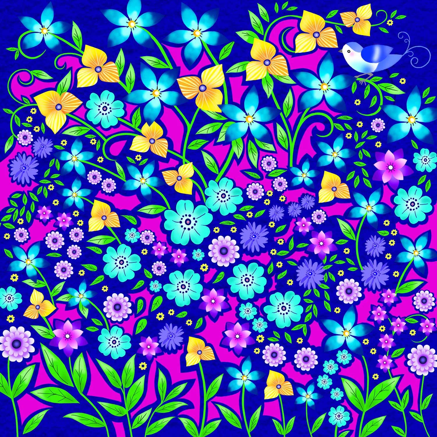 FLORAL SMOTHER – Design Ref. 2375