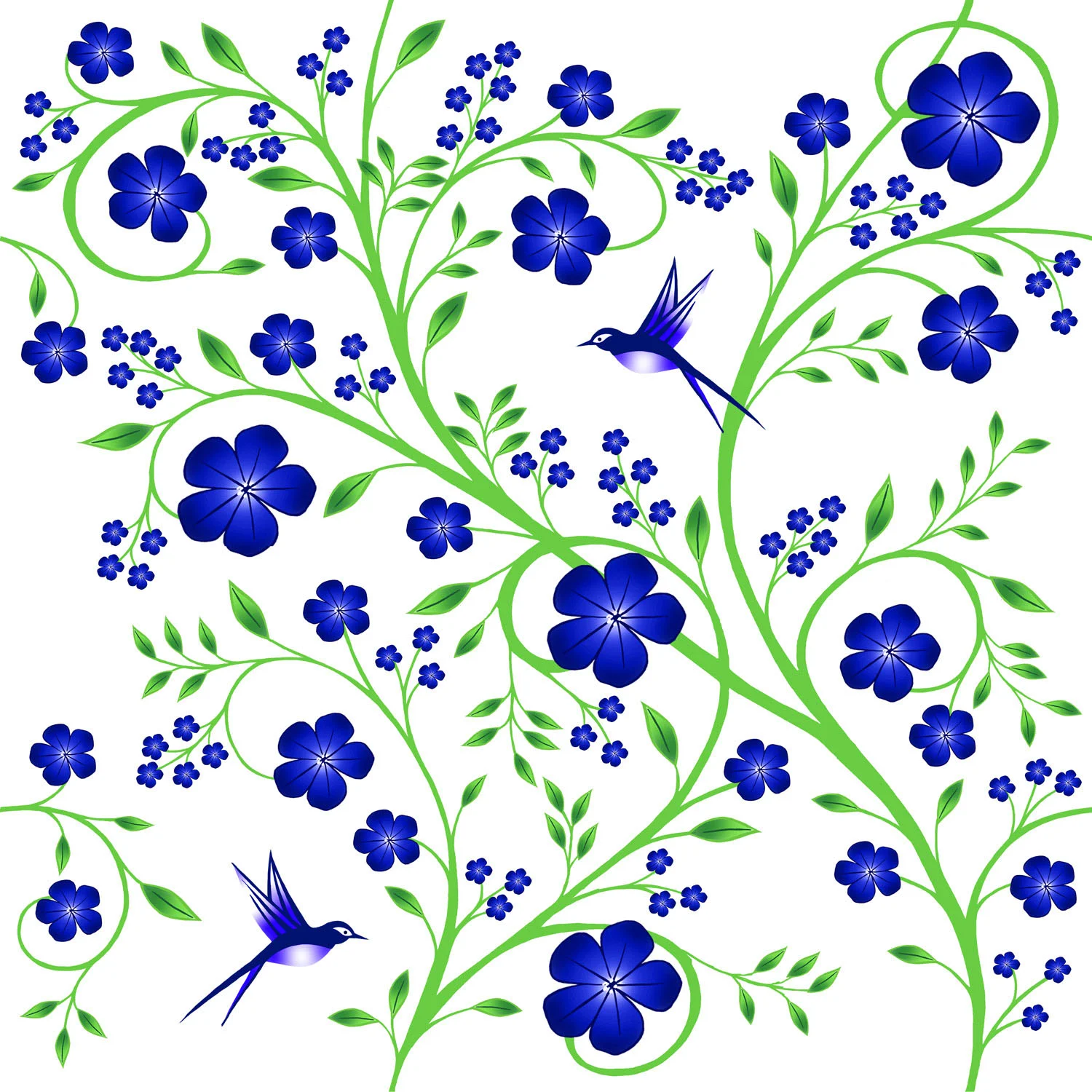 BIRDS IN FLIGHT – Design Ref. 2500