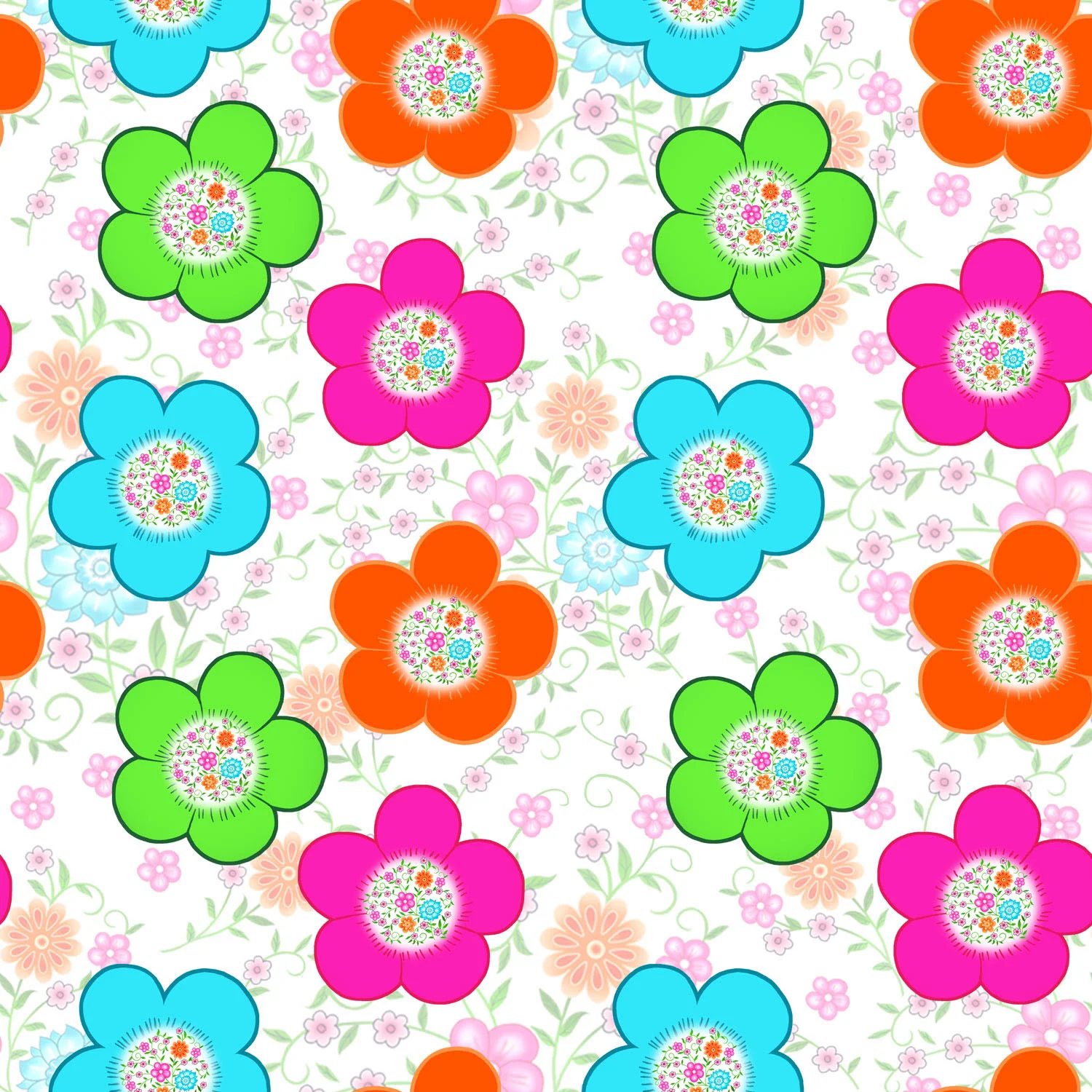 FLOWER HEADS – Design Ref. 2508