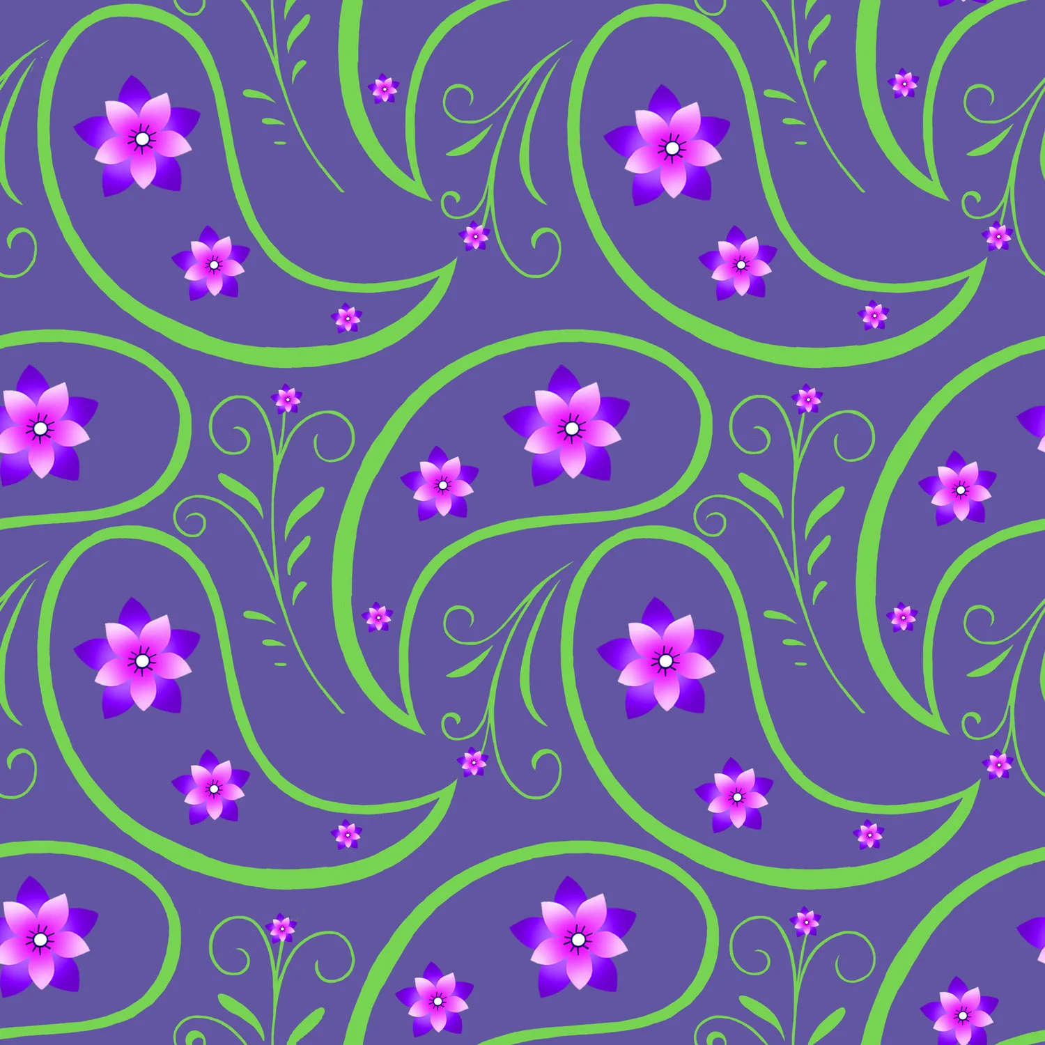 FLORAL PAISLEY – Design Ref. 2513