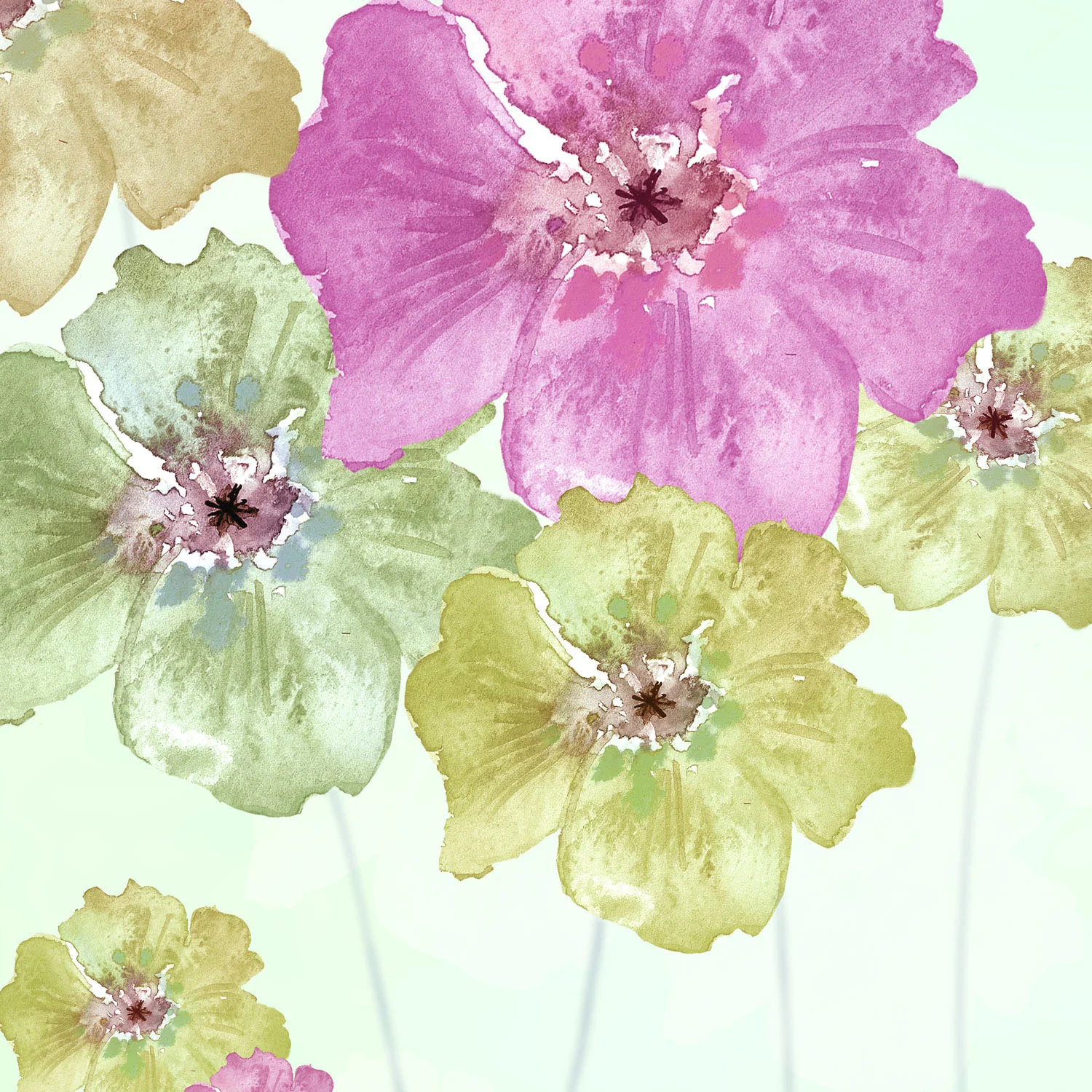 PAINTERLY FLORALS – Design Ref. 1408