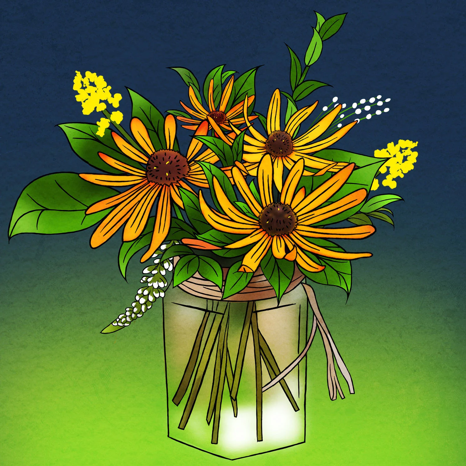BLACK EYED SUSAN – Design Ref. 2480
