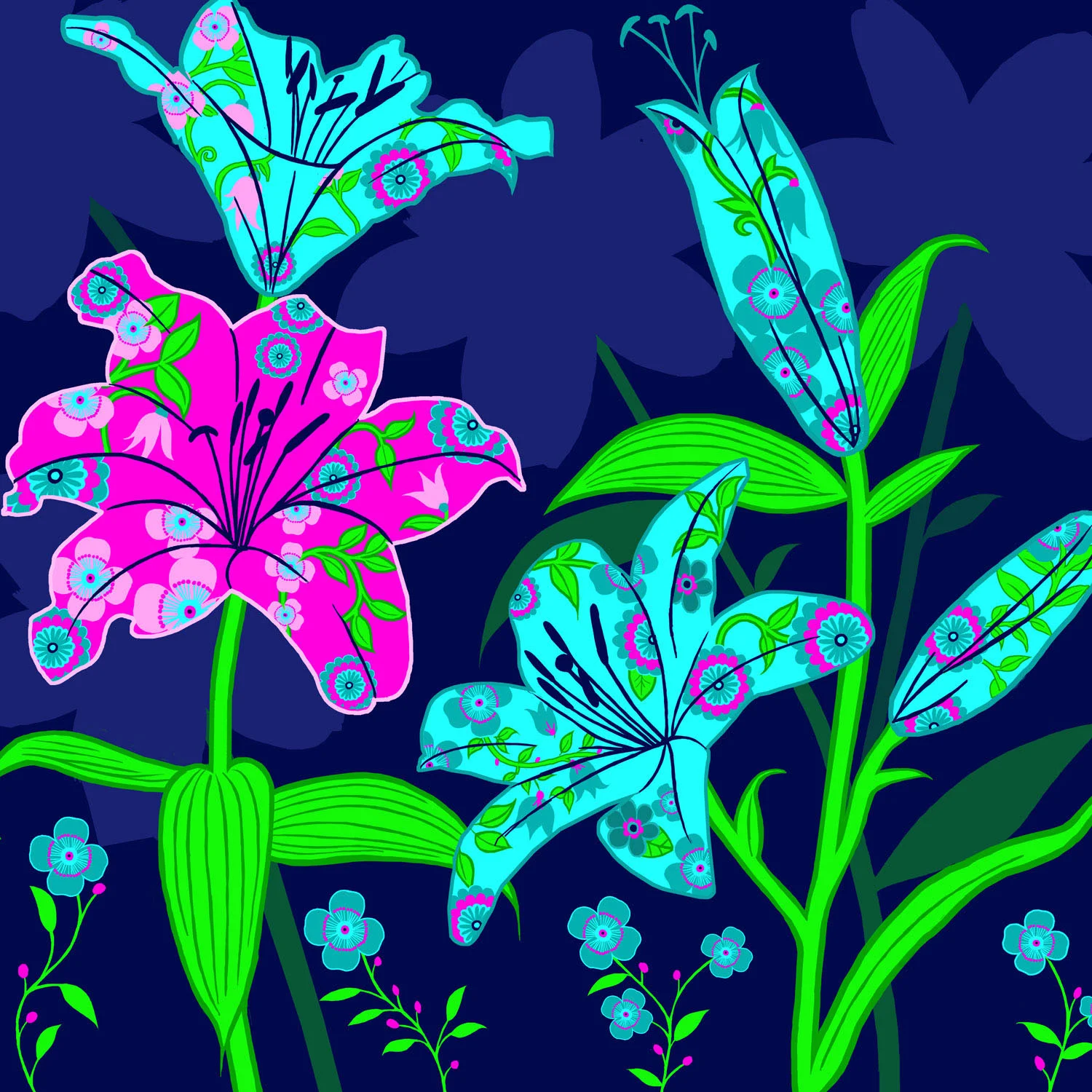 BEAUTIFUL BUNCH – Design Ref. 2529
