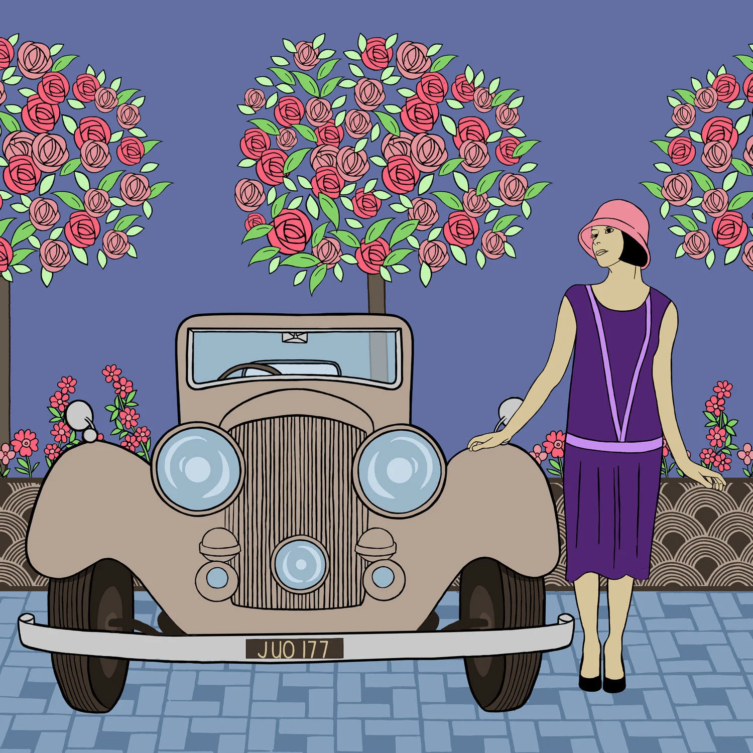 THE VINTAGE CAR – Design Ref. 2461