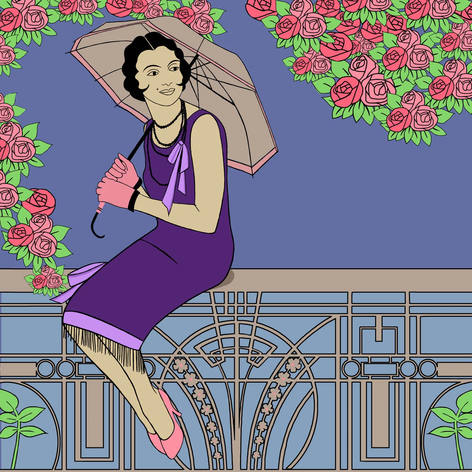 ART DECO LOVELY – Design Ref. 2463