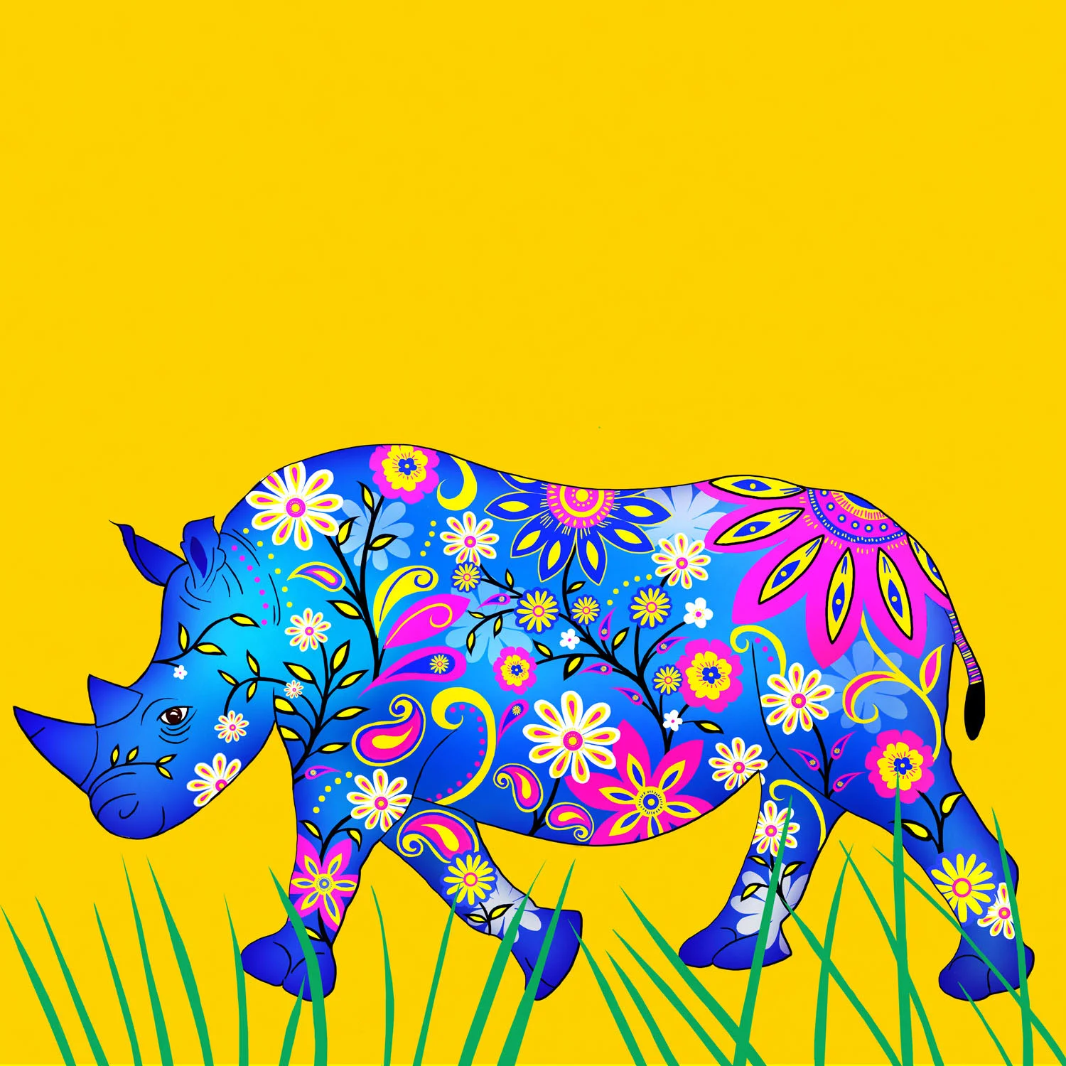 RUBY THE RHINO – Design Ref. 2550