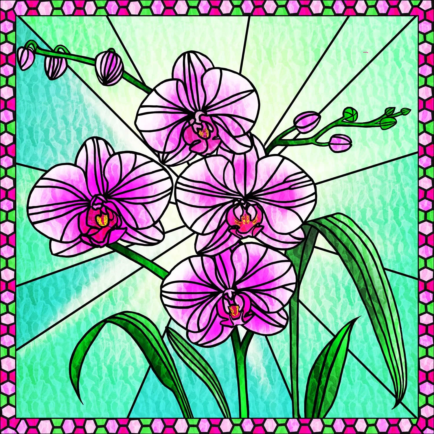 ORCHID SURPRISE – Design Ref. 2580