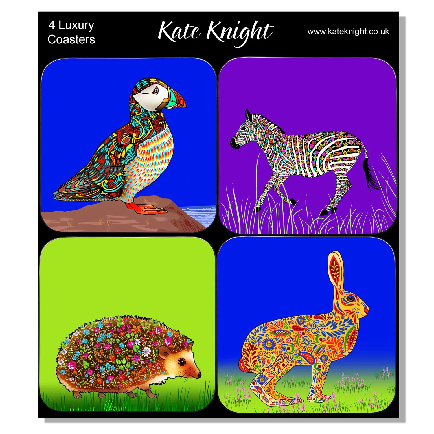 Pack of 4 Luxury Coasters