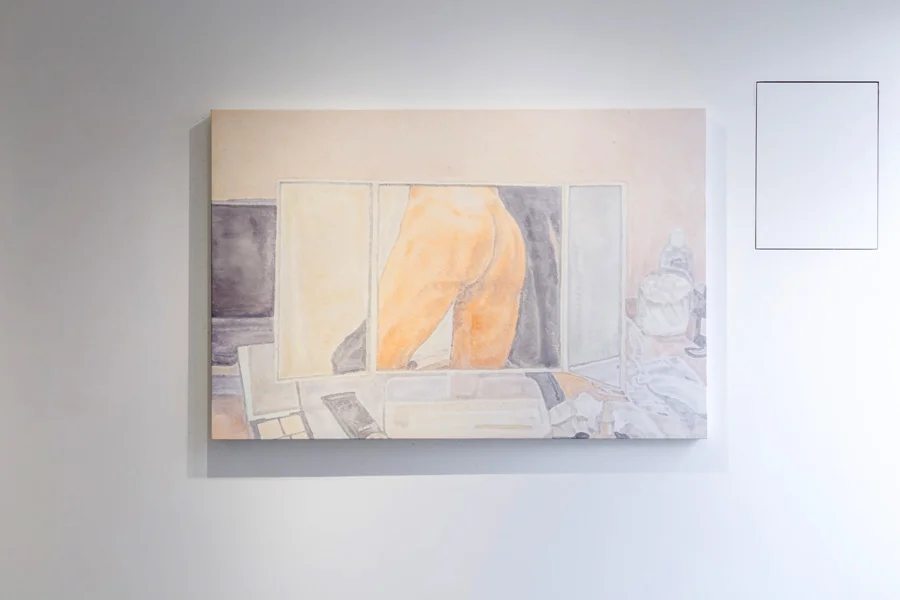 Mirror, 2017, 147.5 x 98 cm, Oil on canvas