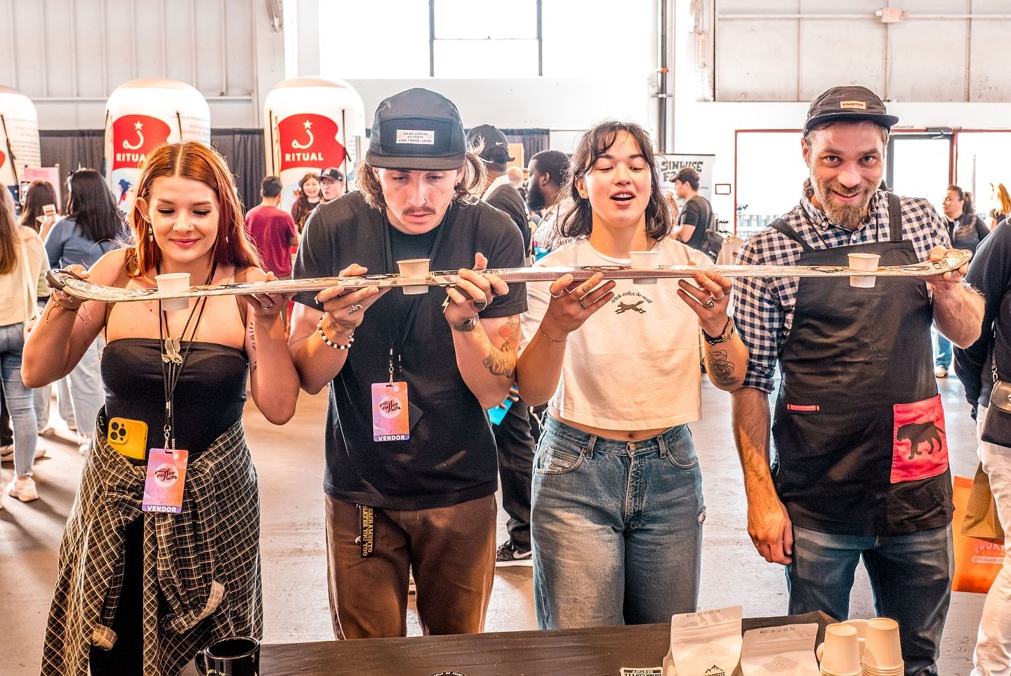 Weekend Pregame. San Francisco Coffee Festival is almost here! ⚡️⛷☕️

Tickets to the most FUN you&rsquo;ll have all year @ SFCoffeeFestival.com