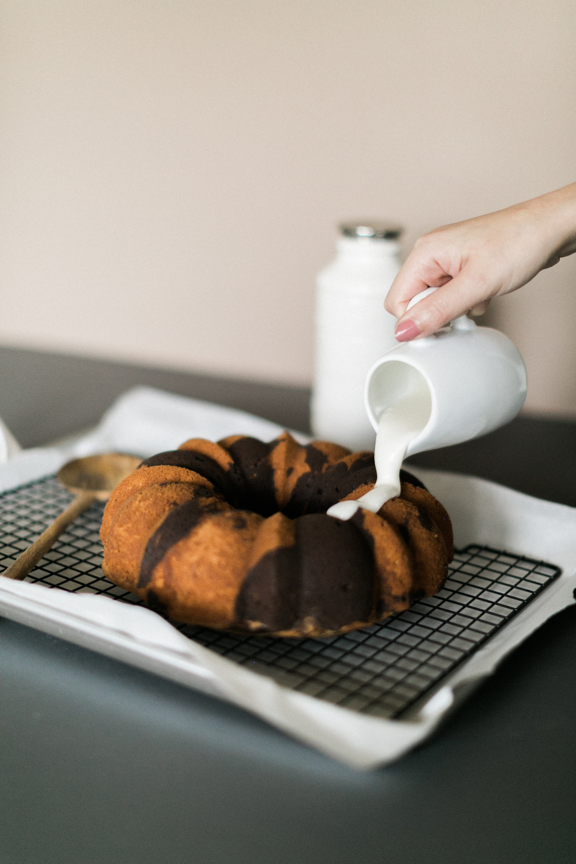 For chocolate poundcake, just add 1/2 c. of good quality cocoa powder. photo by Haley Sheffield, styling by Kristine Cholakian Cooke