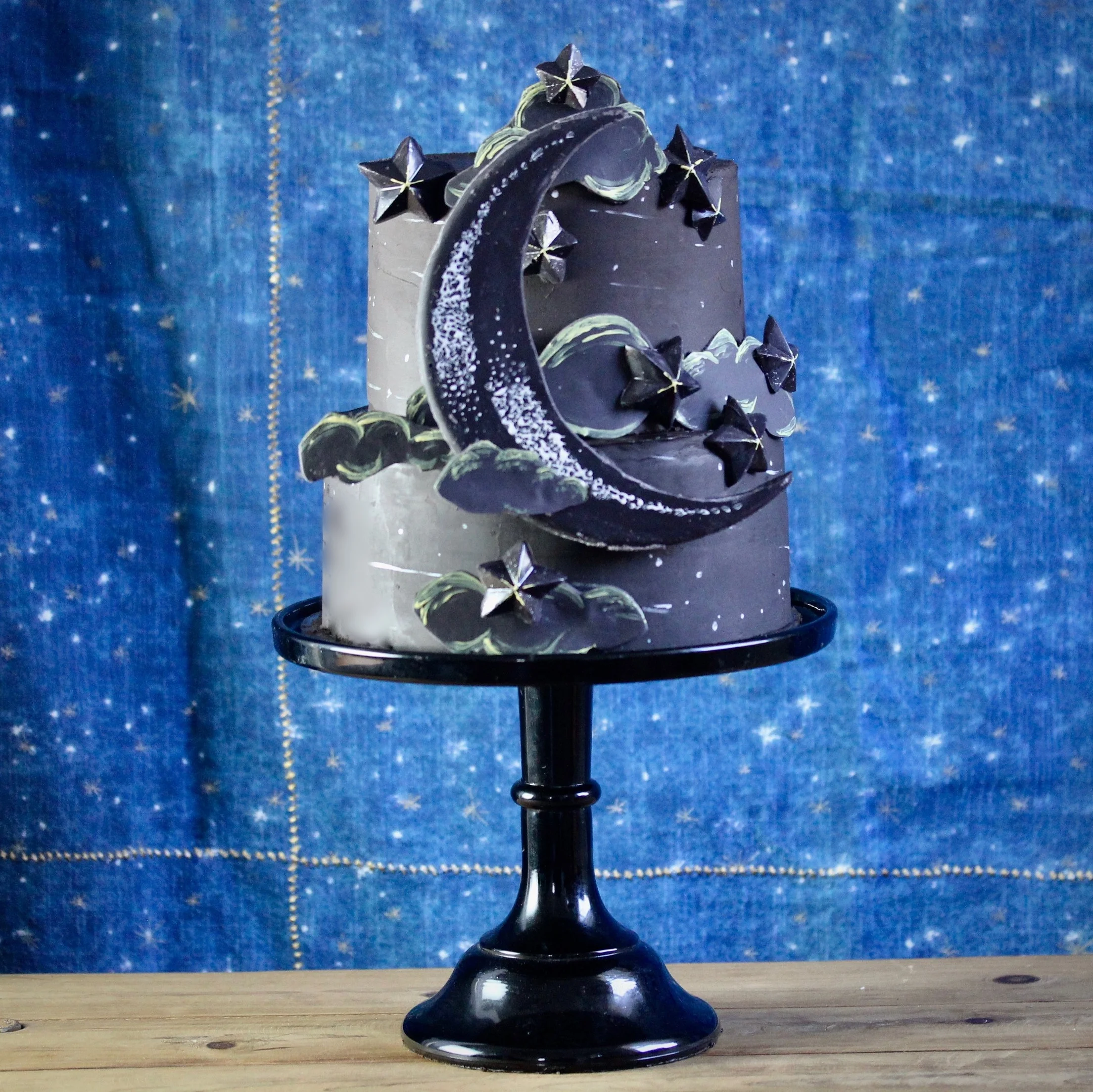 the night sky, but cake