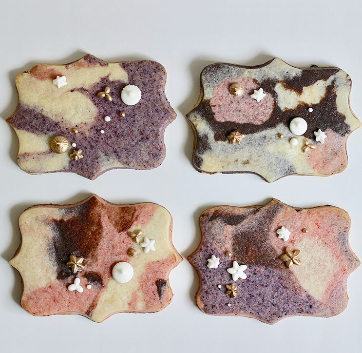 Dreamy Marbled Cookies