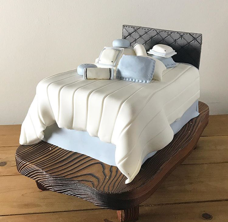 Birthday Cake for an OCD Pillow Arranger