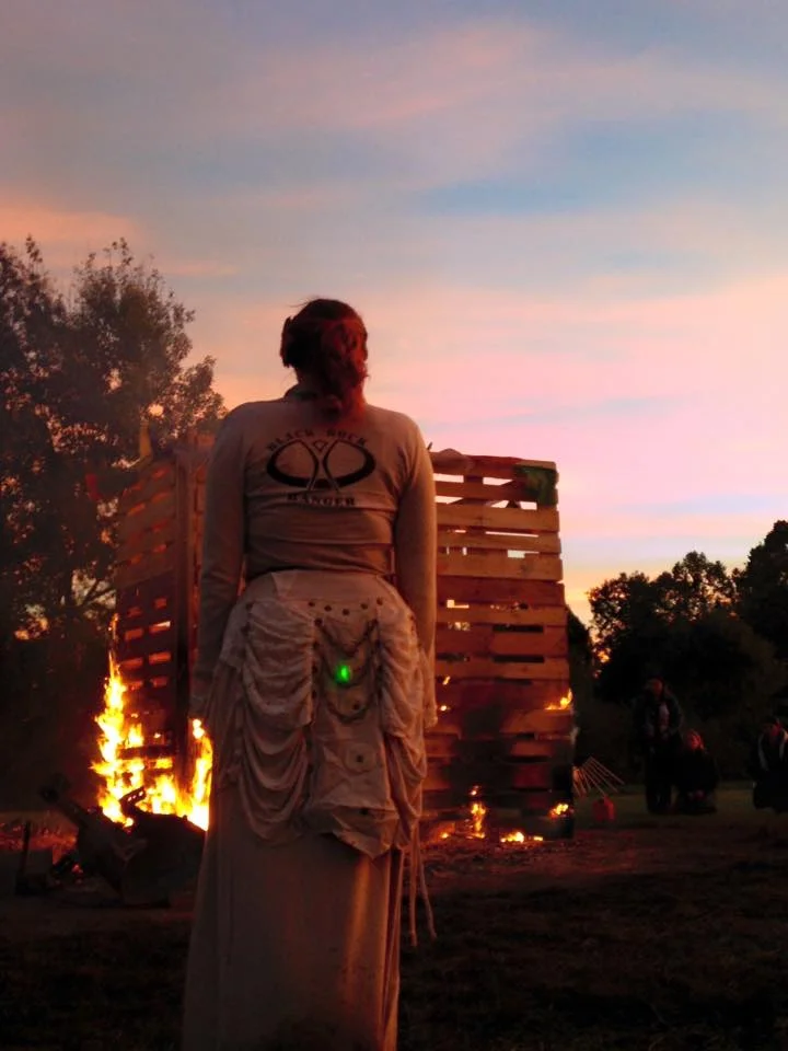 Temple burn