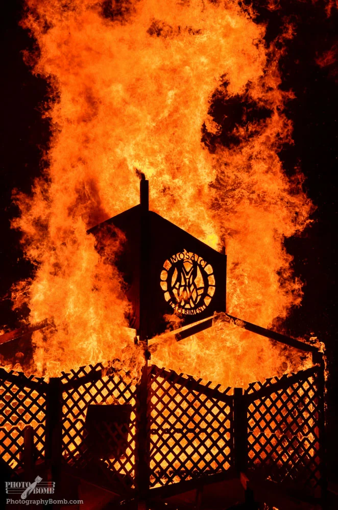 Effigy burn, Mosaic 2014