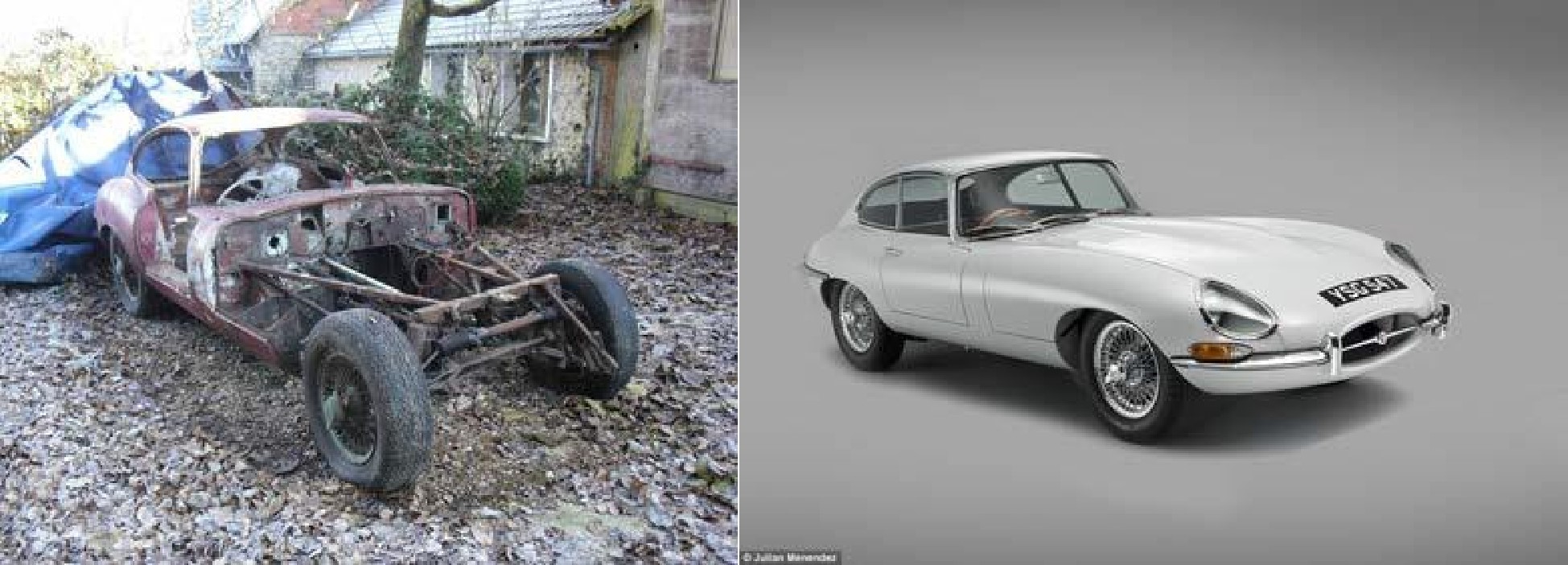 Discuss your reaction to John sharing that the rusted out "car" (on the left) that is missing its engine and most of the body is worth more than 40k. What does this tell you about how worth and value is determined?