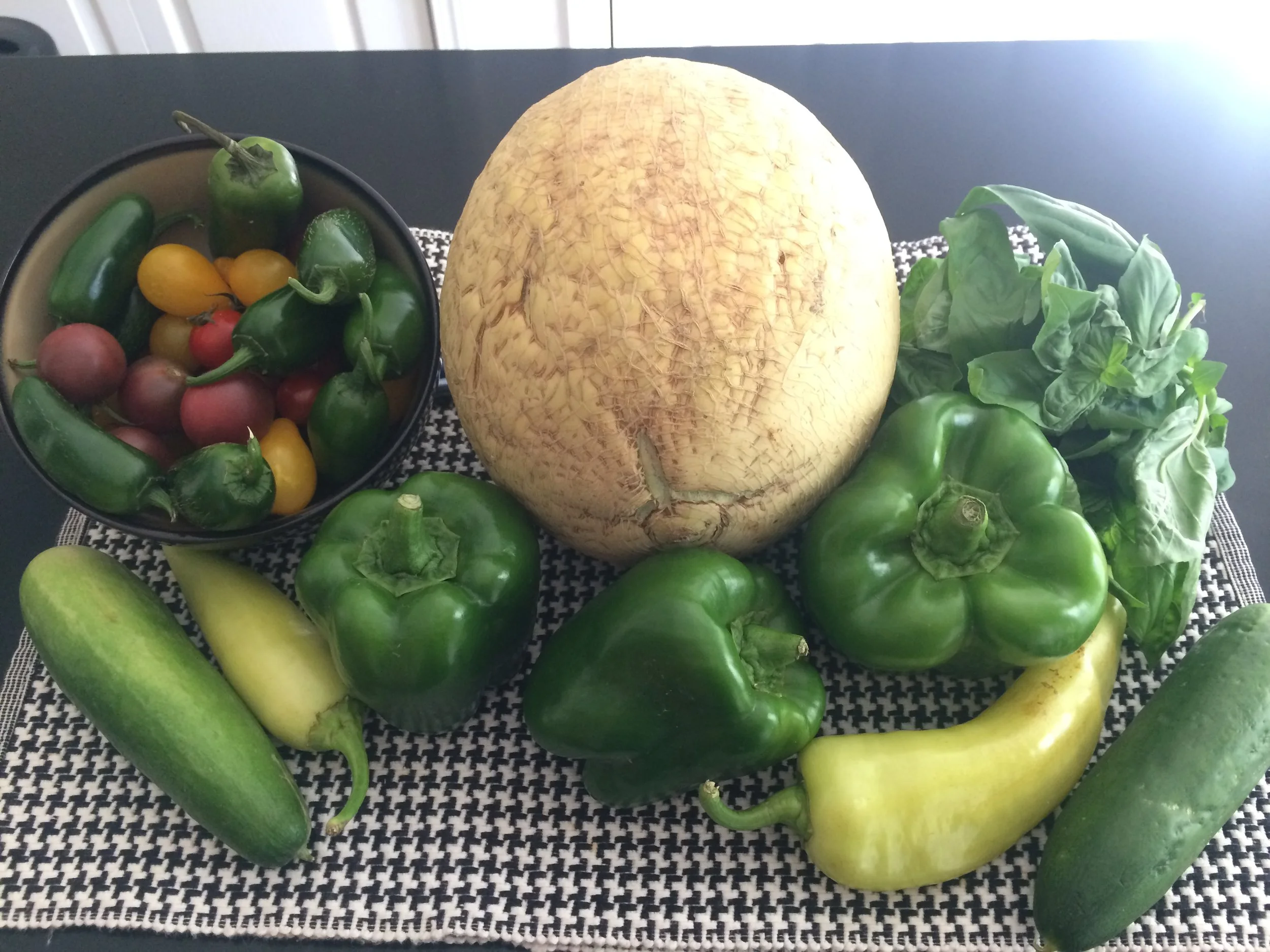 I've already used a bunch of peppers for breakfast adventures. 