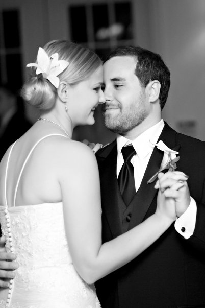 Me and Brett sharing our first dance at our wedding. (Source: Jonathon M. Seidl)