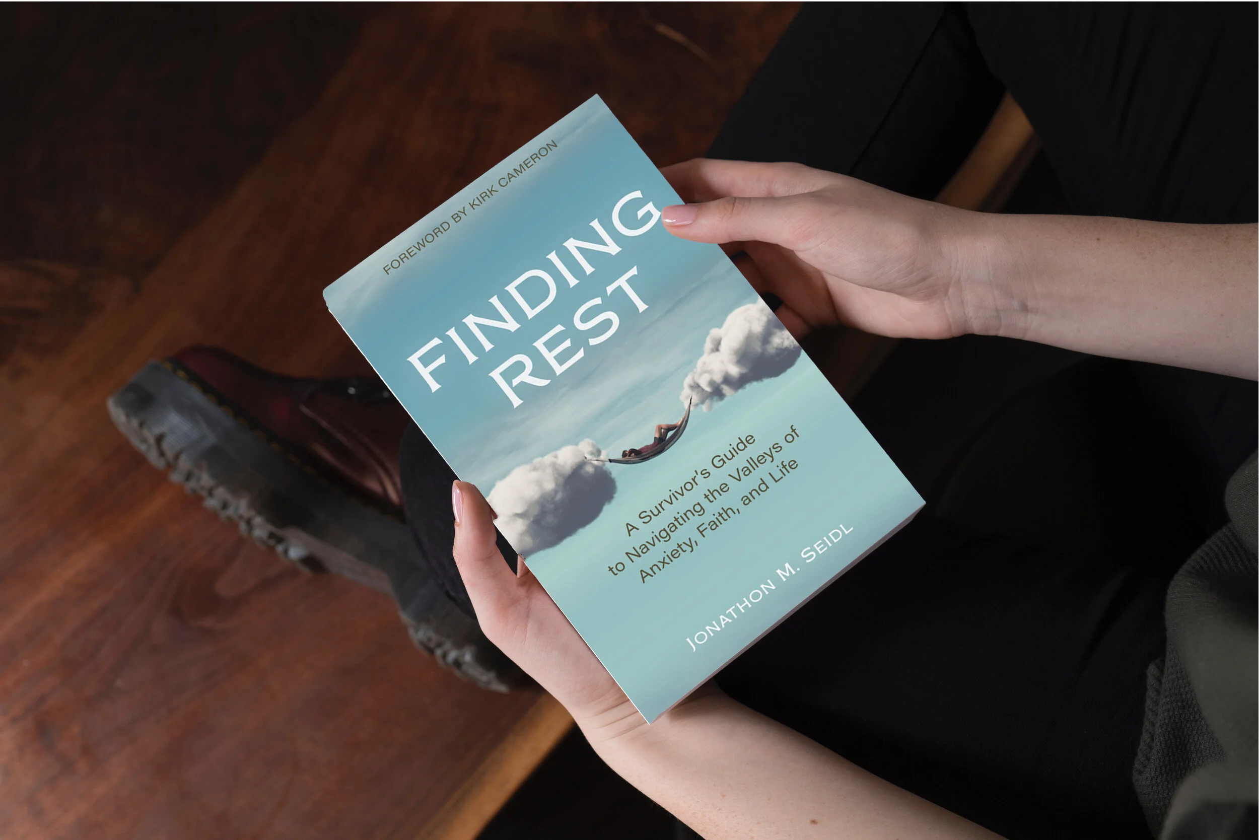 How to get a signed copy of my anxiety book, “Finding Rest”