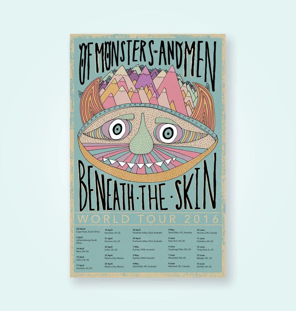 Of Monsters And Men Poster