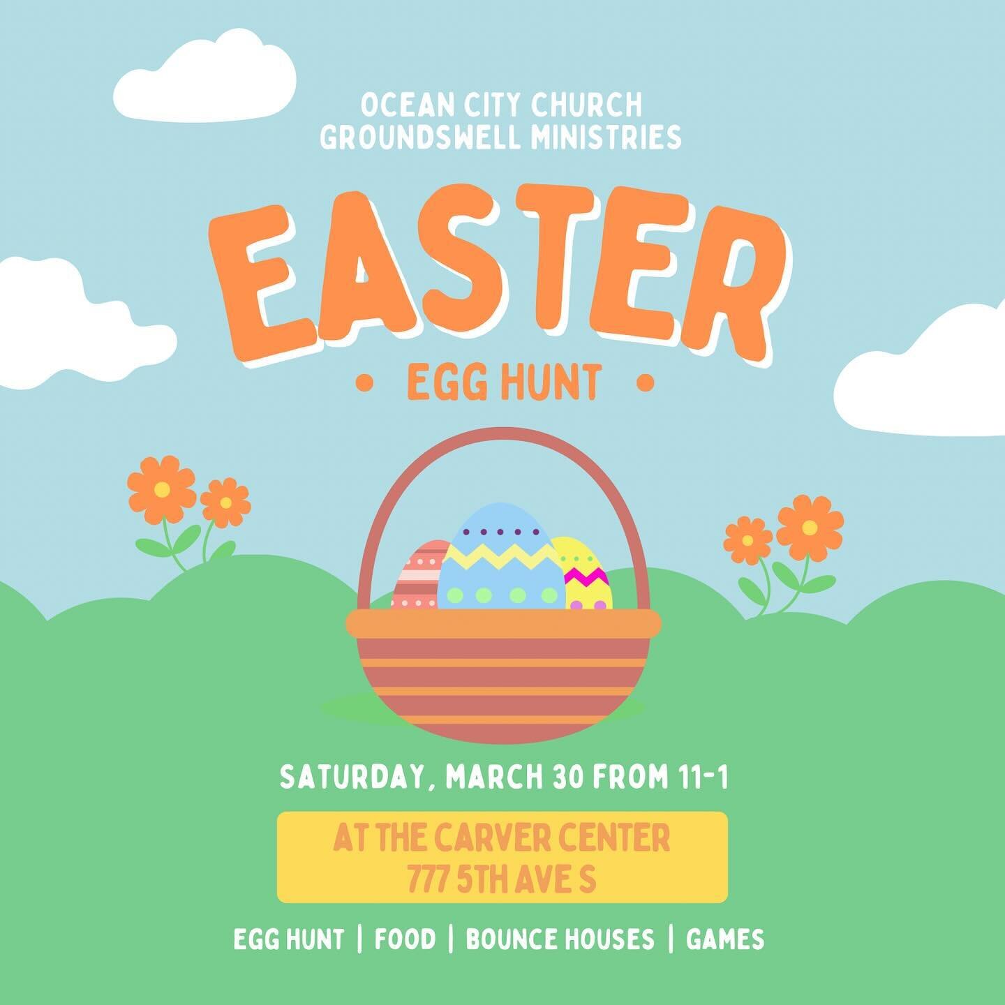 Mark your calendars for Saturday, March 30 to join us for our annual Easter Egg Hunt at the Carver Center! And don&rsquo;t forget to bring in your bags of wrapped non-chocolate candy to help us prep for the festivities. We hope you are as excited as 