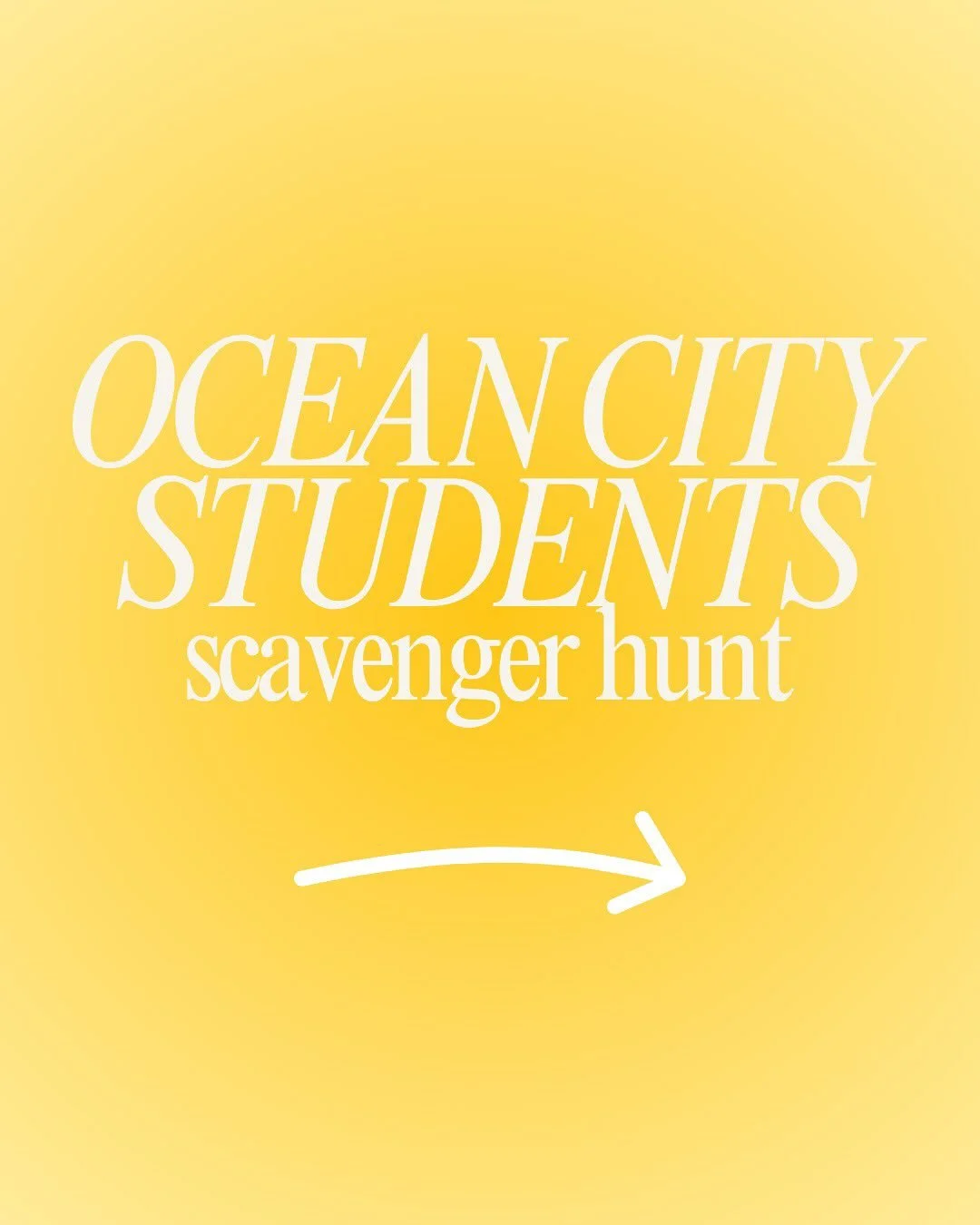 SCAVENGER HUNT IS TONIGHT! Come hang with us at 7pm! 🤙🏼