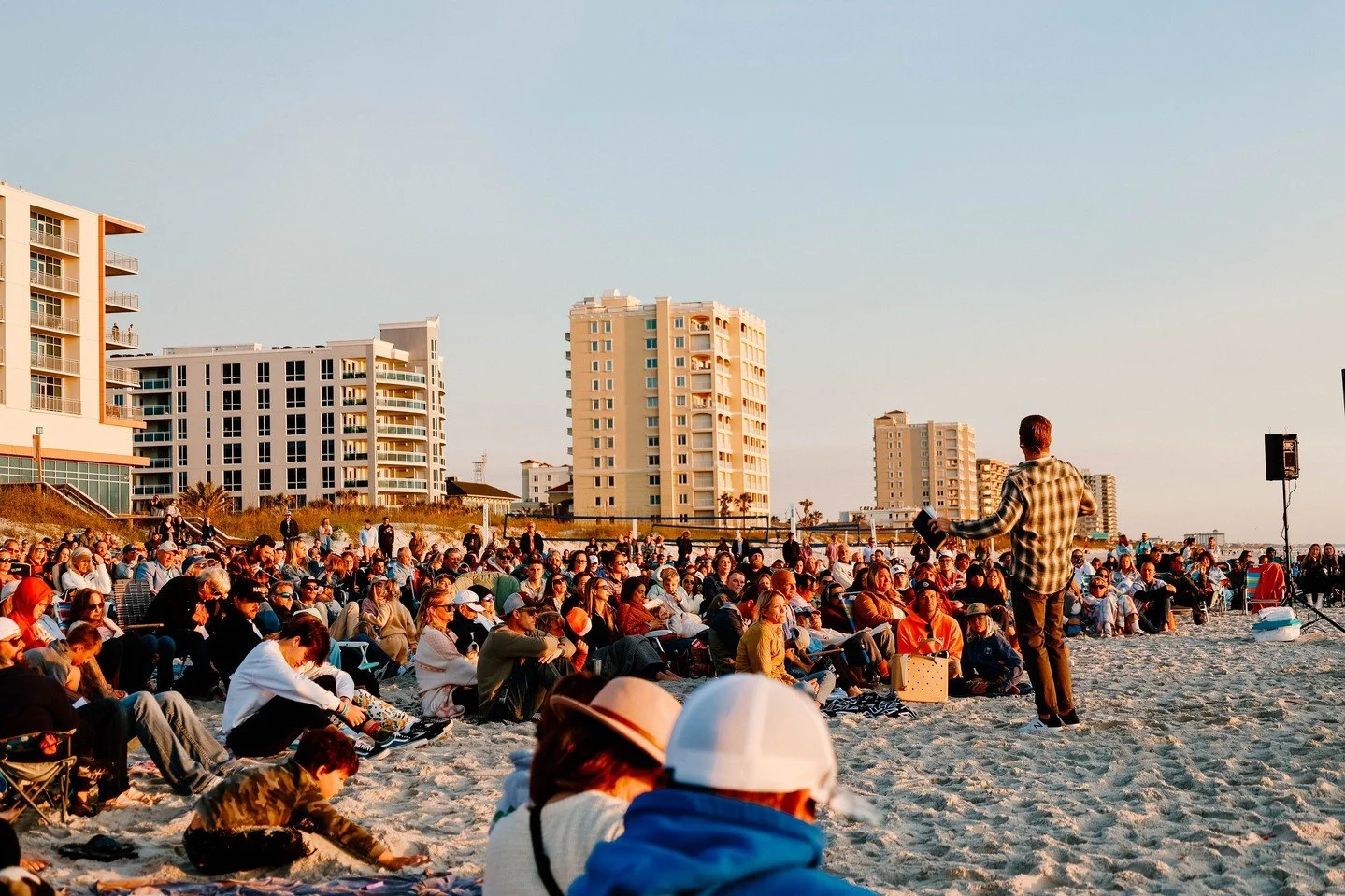 This Sunday, we’re taking church to the beach! ☀️ Join us for a sunrise gathering on the beach at 6th Avenue South at 7:15.
As we continue to live out what it means to be LOCAL, we’re reminded that God’s presence meets us right w