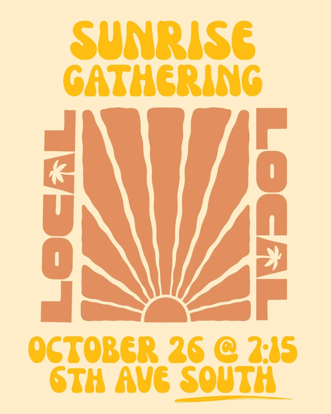 This Sunday, the Air Show’s taking the sky, so we’re taking the sand! Join us Sunday at 7:15 at 6th Ave South for a LOCAL sunrise gathering.
It will be a morning to pause, breathe, and remember: God’s already at work right here i