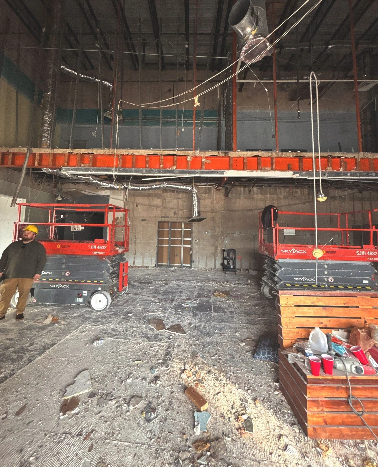 We had a lot to celebrate yesterday at LOCAL Celebration Sunday! 🙌🏽 Demo is officially in full-swing at Atlantic Theaters, and it feels so good to see real movement toward our future home. And our church family is showing up!  149 households have t