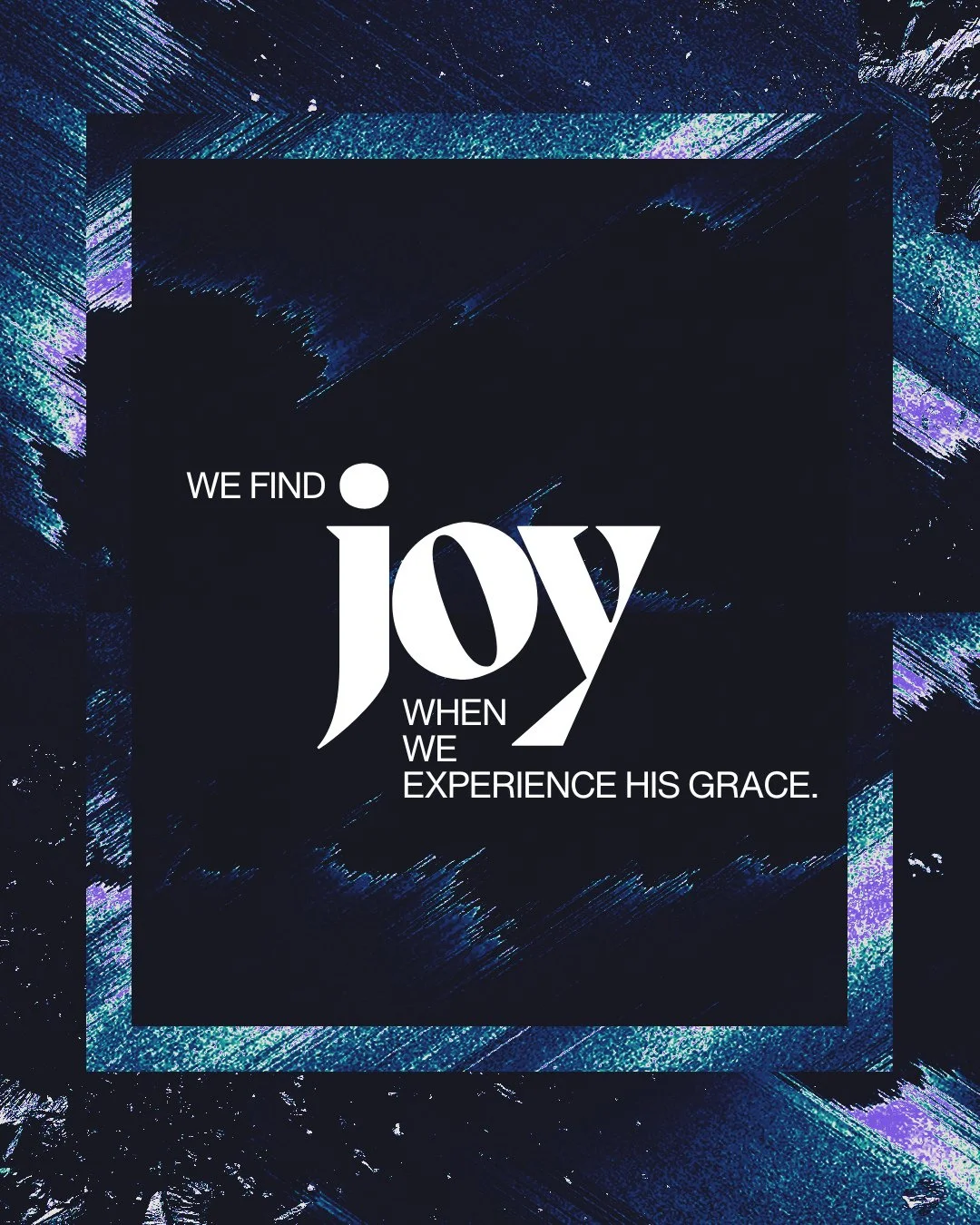 The world tells us joy comes when we have freedom and problems go away. Scripture tells a better story. Joy + grace share the same root. When God opens our eyes to His grace, even in the valley, gratitude rises + joy follows. Nothing is wasted. Not e