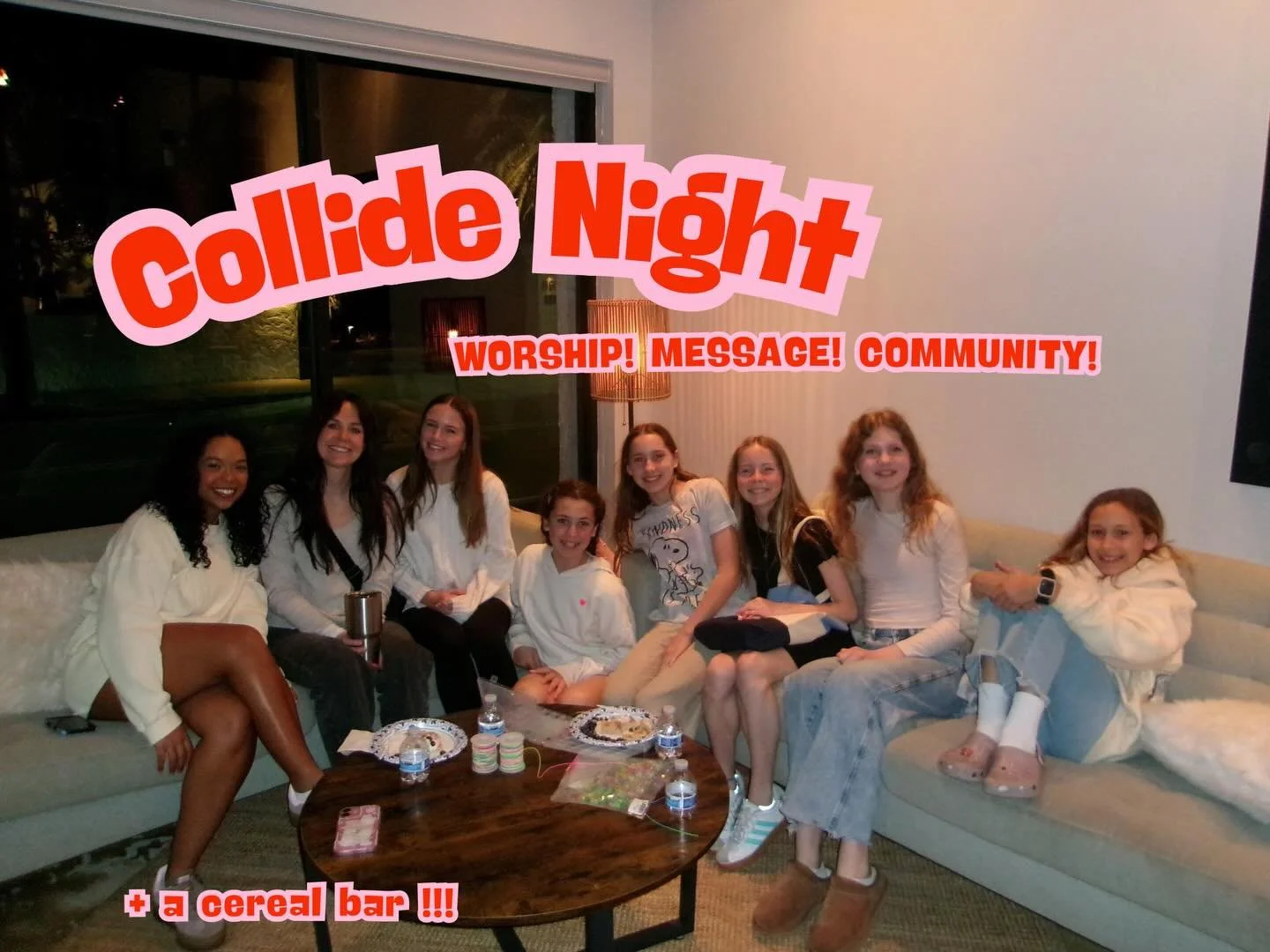 TONIGHT!!!!!! Come hear a fire word and eat some cereal with us!!! We CANT WAIT! 🥣🎉🥛💓📖✝️