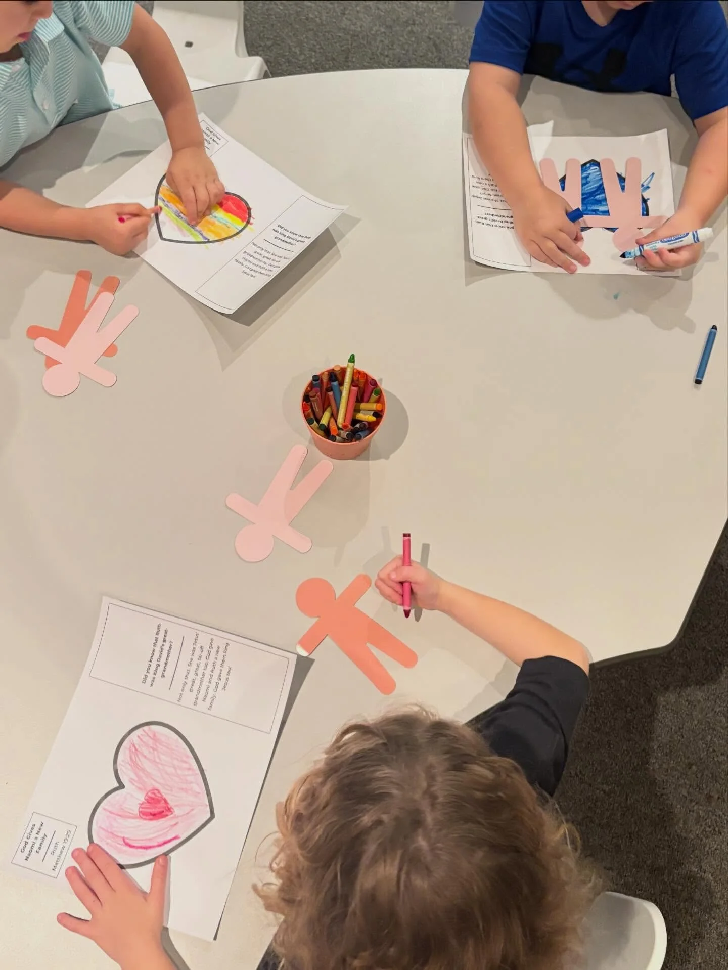 Last Sunday we learned about how God redeemed Ruth and Naomi with a new family, and that He does and will continue to do the same for us! 🧑&zwj;🧑&zwj;🧒&zwj;🧒❤️&zwj;🩹🥰