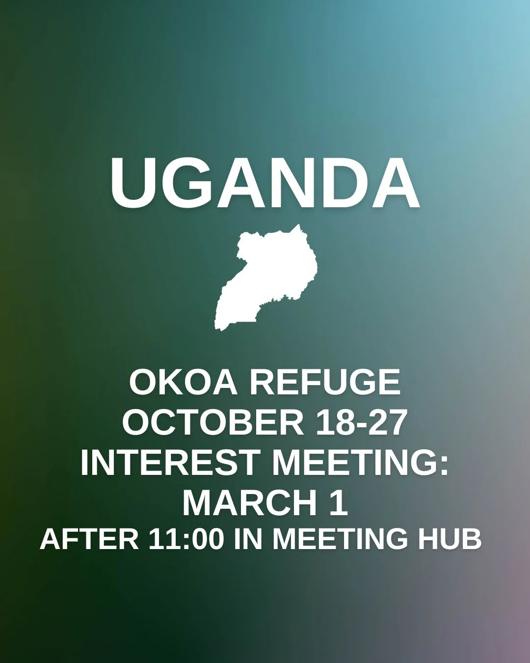 GROUNDSWELL: UGANDA⁠
Partnering with Okoa Refuge in Uganda impacts thousands in Africa + serving alongside them every fall is one of the best things we do every year! 🙌🏽⁠
⁠
If you're interested in learning more about this year's trip, save the date