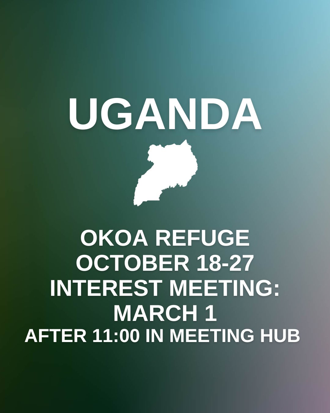 GROUNDSWELL: UGANDA⁠
Partnering with Okoa Refuge in Uganda impacts thousands in Africa + serving alongside them every fall is one of the best things we do every year! 🙌🏽⁠
⁠
If you're interested in learning more about this year's trip, save the date
