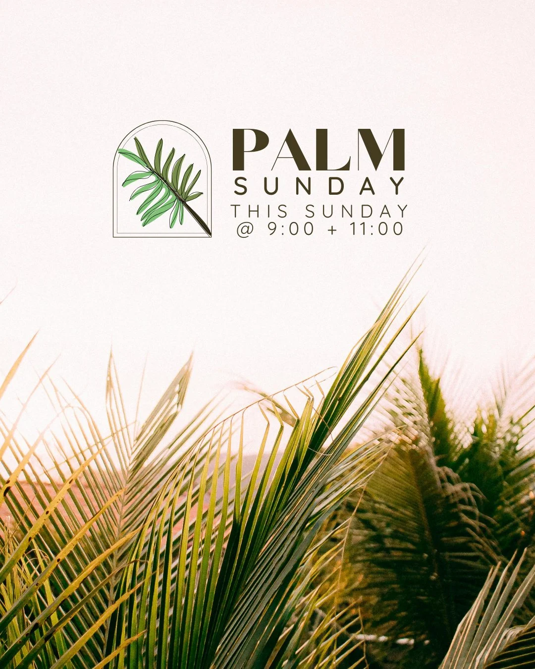 Palm Sunday is THIS Sunday! ⁠
⁠
A King arrives.⁠
A cross on display.⁠
An ocean of grace.⁠
⁠
Let&rsquo;s prepare our hearts together for Easter. See you Sunday!
