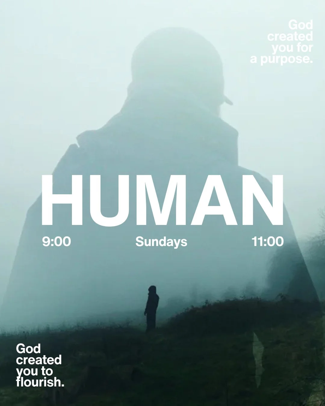 Our new series, HUMAN, continues this Sunday!⁠
⁠
So much of our lives is being shaped without us even realizing it. And sometimes we look up and wonder how we became someone we never intended to be.⁠
⁠
The gospel meets us there: Jesus renews our mind