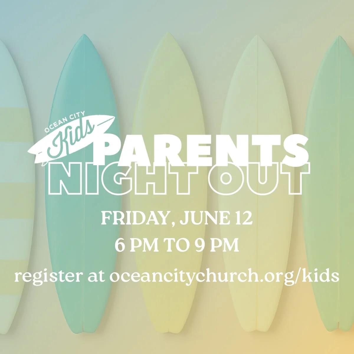 Hey OCC Fam!!!! We&rsquo;re so excited to announce our next Parents Night Out 🤙🏄&zwj;♂️🌊🙌
It&rsquo;s gonna be a blast, and we can&rsquo;t wait to hang with the kiddos while our parents get a night off! 
The cost for a ticket will be going to our 