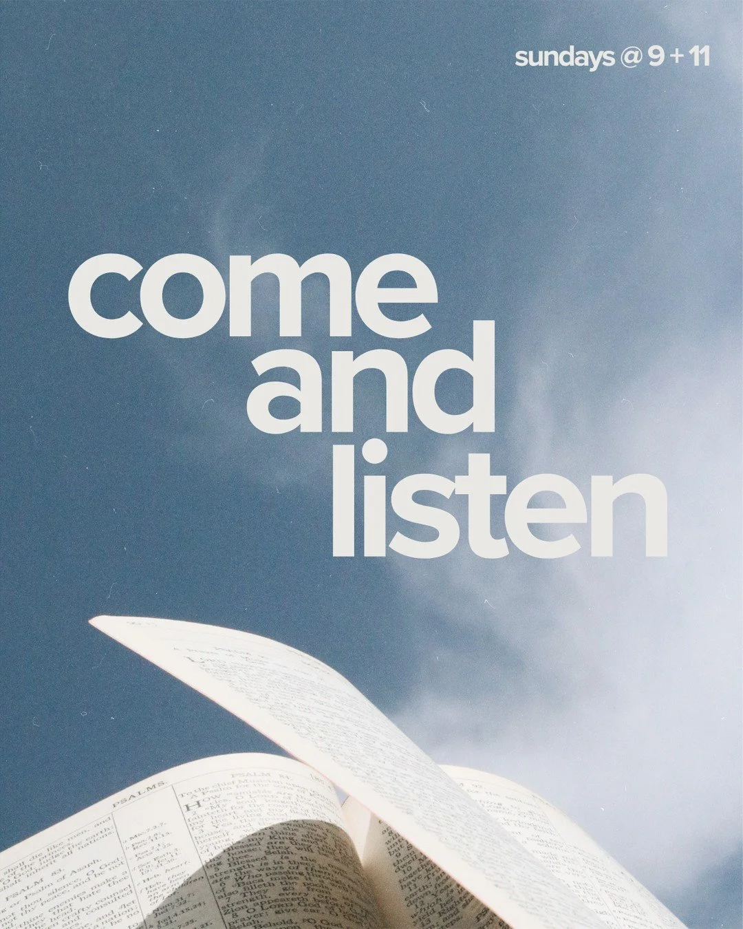 Ancient wisdom.⁠
Real life.⁠
Jesus at the center.⁠
⁠
We jumped back in to Come + Listen last weekend, and we're spending our time in Proverbs this summer! ⁠
⁠
Join us Sunday at 9 or 11 as we dive back in!