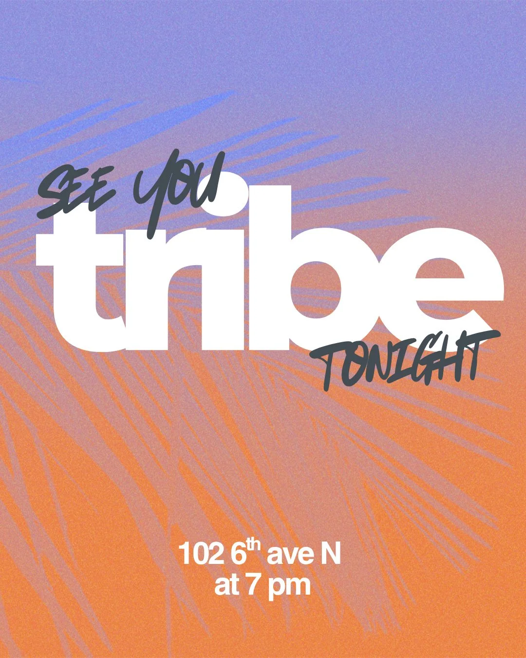 TRIBE is kicking off our summer studies with the first meeting tonight at OCC 🤙
See you tonight &amp; bring a friend!
