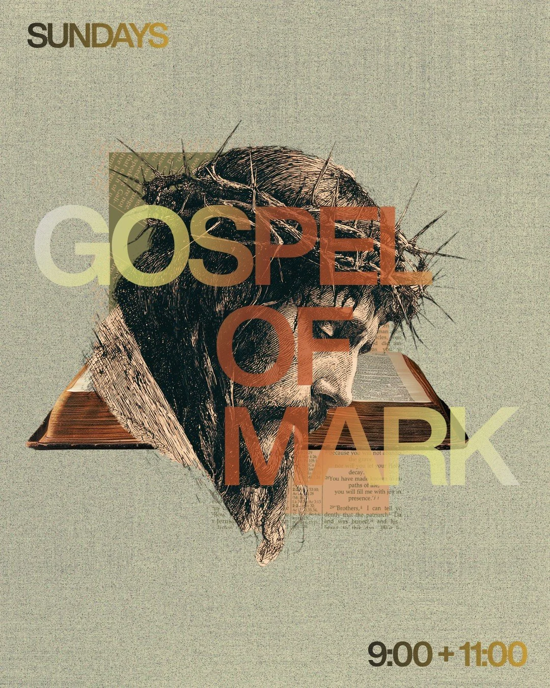 The Gospel of Mark continues this Sunday. 📖⁠
⁠
Every week, we&rsquo;re seeing a little more of who Jesus is, and the more we see Him, the more we&rsquo;re invited to consider what it means to follow Him.⁠
⁠
We hope to see you Sunday. 9:00 + 11:00.