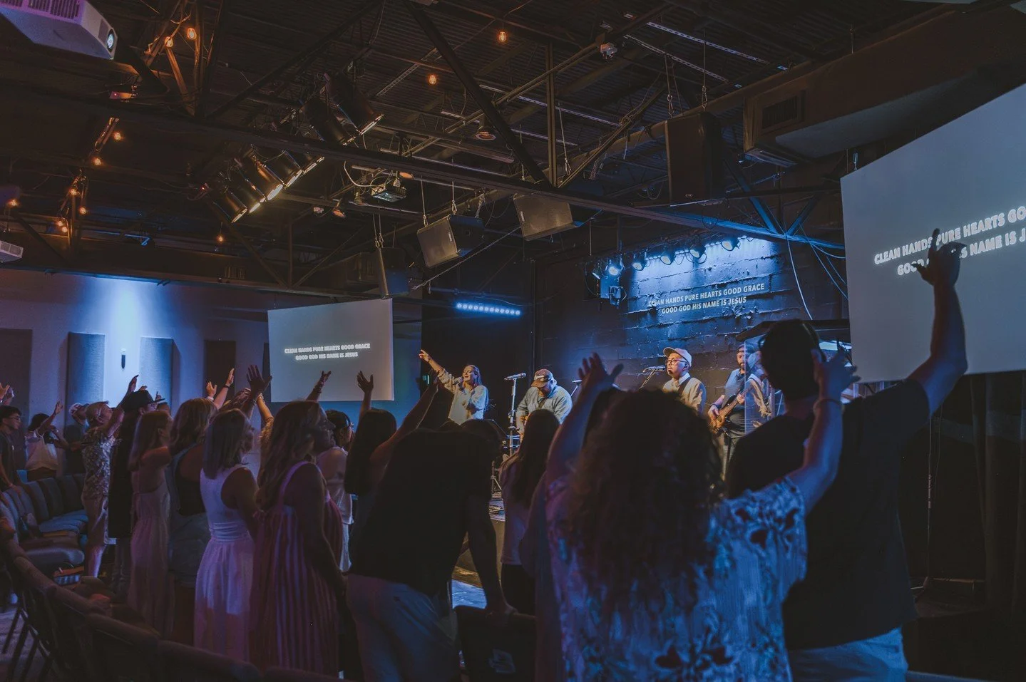 There&rsquo;s something powerful about worshiping Jesus together. 🙌

As we sing, lift our hands, and fix our eyes on Him, something shifts. We&rsquo;re reminded that worship isn&rsquo;t just about the songs, it&rsquo;s about responding to the One wh