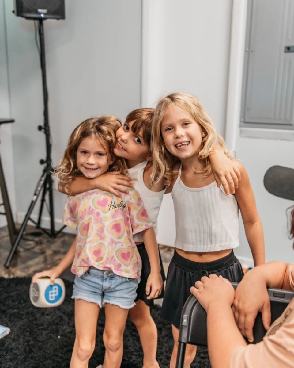 Sundays are better with friends!!

Here in our Kids spaces, your kiddos have the opportunity to connect each week while learning about Jesus! What a gift!