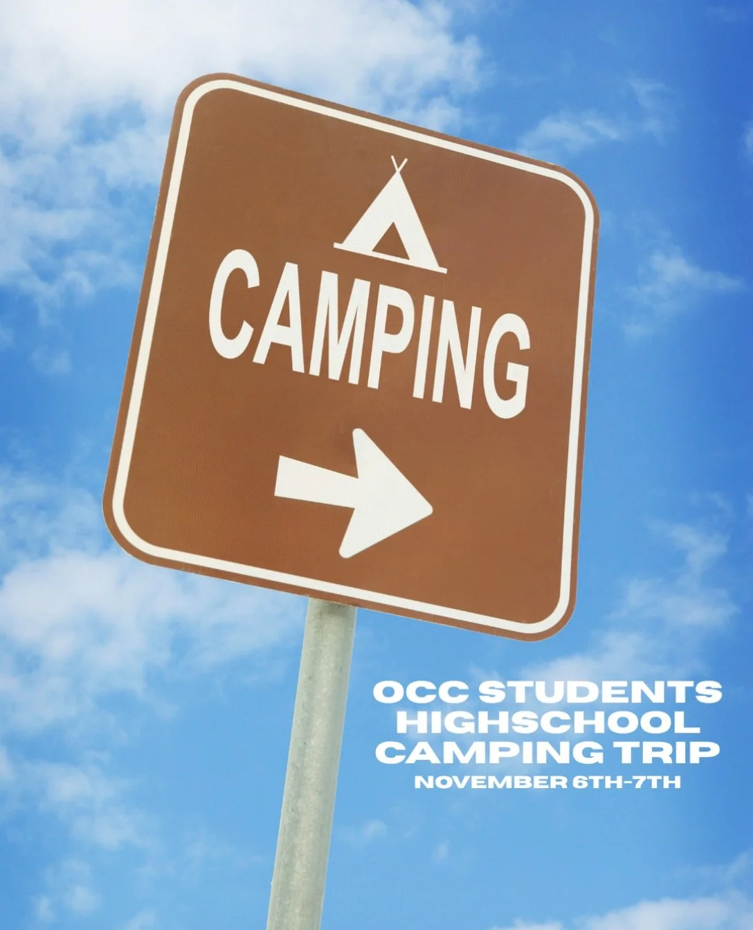 HS CAMPING TRIP IN TWO WEEKS! If you haven&rsquo;t signed up, WRYD??! It&rsquo;s one of the highlights of our fall semester, and if you&rsquo;re a HS Student you DO NOT want to miss it!