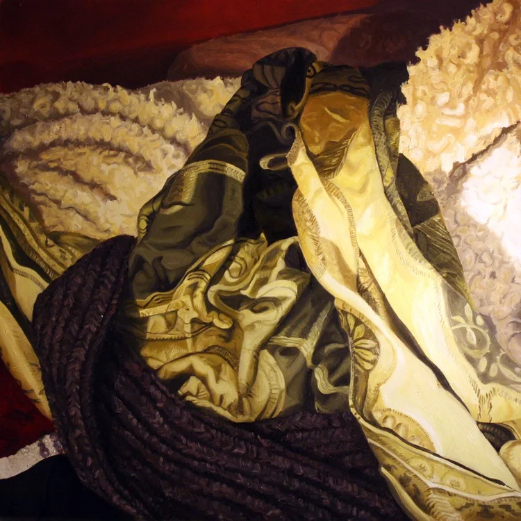 Untitled # 5, 2016, Oil on Panel, 24” x 24”